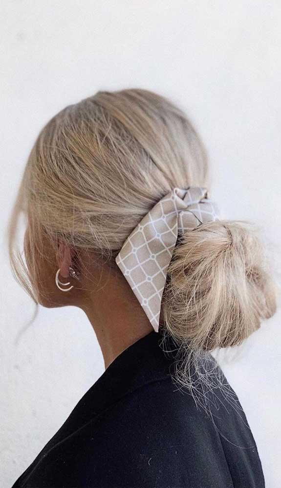 Fabulous Ways to Wear a Scarf  & Hair Pin in Your Hair 2020