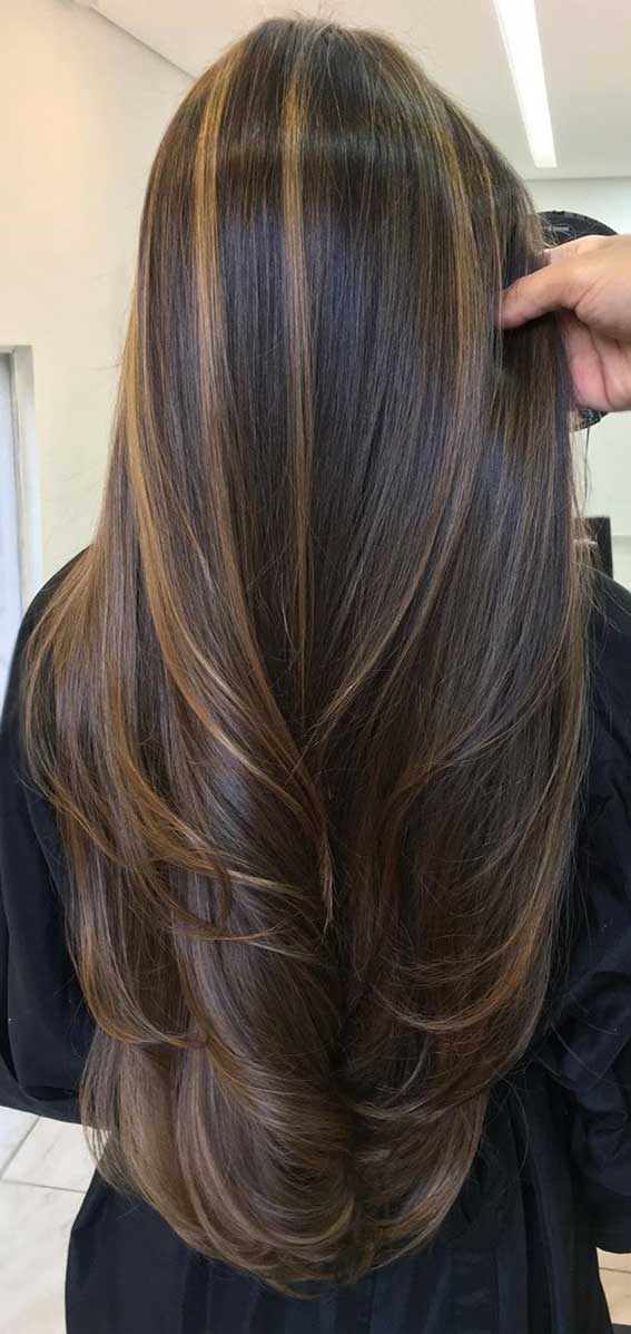 The Best Hair Color Trends And Styles For 2020 Spice Up Dark Brown 