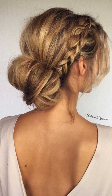 70 Gorgeous Wedding Hairstyles That Make You Say “Wow!” - low bun