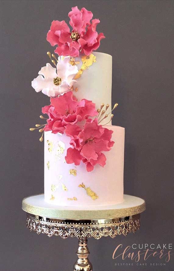 37 Pretty Cake Ideas For Your Next Celebration : 3rd birthday pink cake