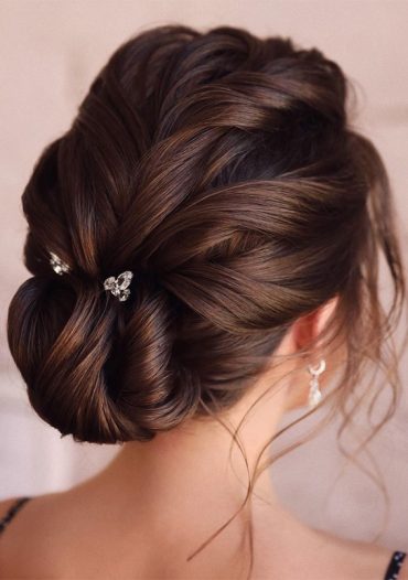 Chic Updo Hairstyles For Modern Classic Looks Textured Updo