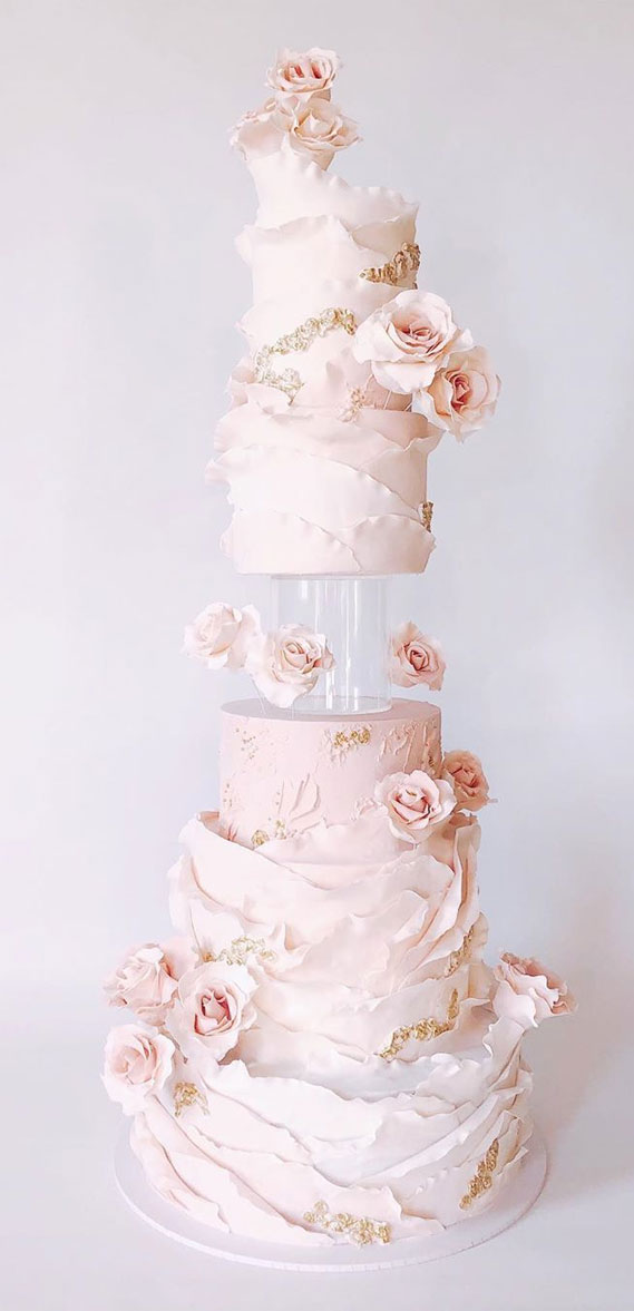 45 + The most creative wedding cake designs