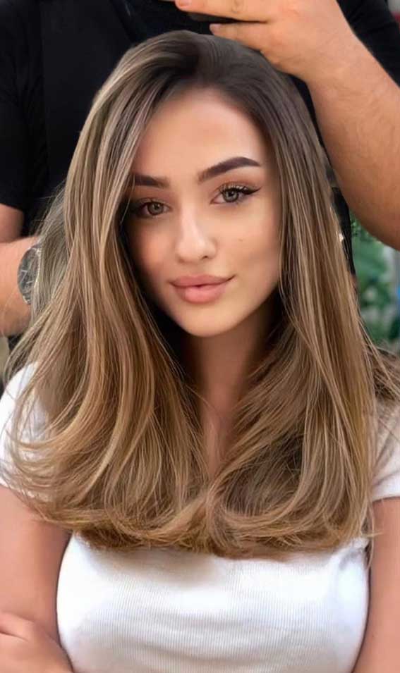 Hair Color Ideas To Change Your Look – Light Chestnut Brown Hair