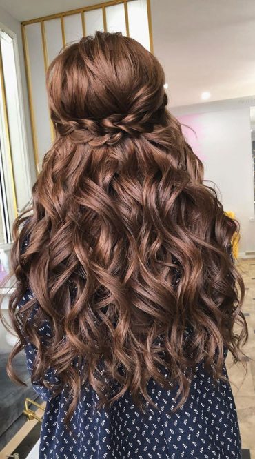 Gorgeous Half Up Hairstyles 45 Stylish Ideas