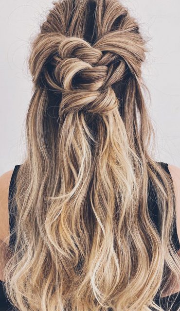 Gorgeous Half up hairstyles - 45 Stylish Ideas