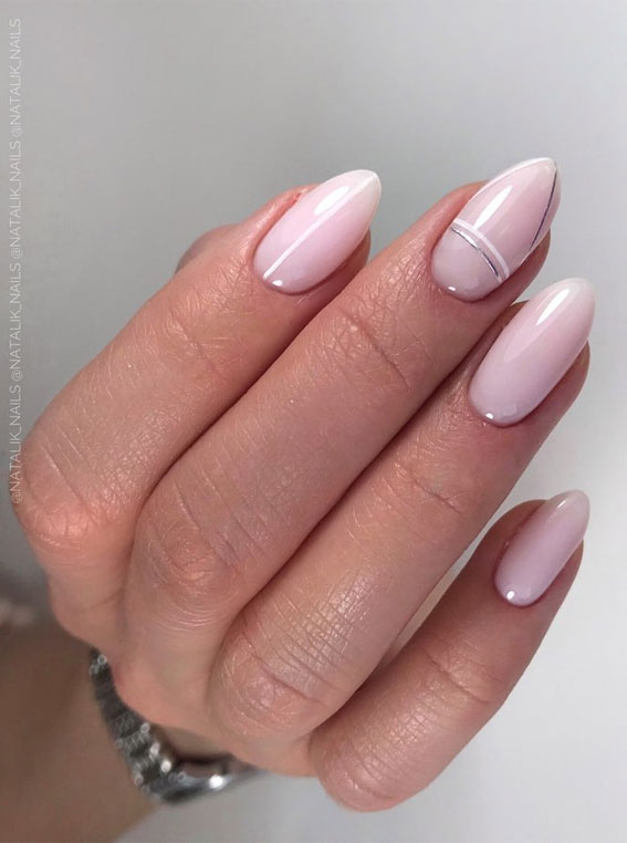 simple nail designs with lines