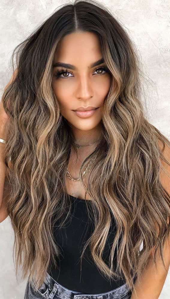 Gorgeous Hair Color Ideas That Worth Trying – Trendy Chocolate Caramel