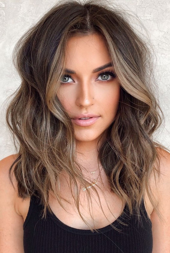 hair color ideas for brunettes with highlights