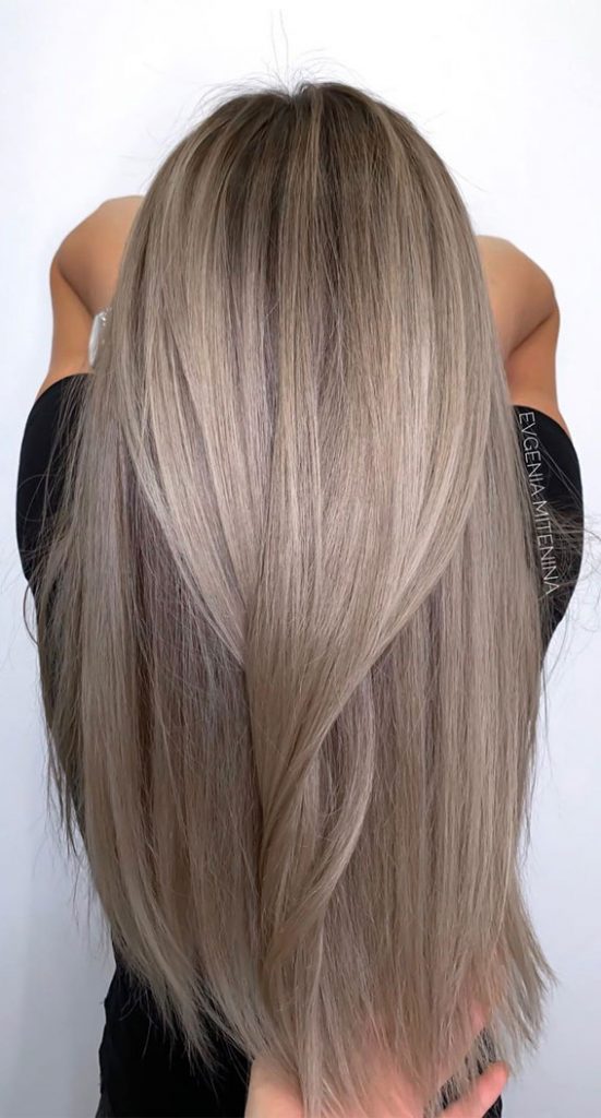 Gorgeous Hair Color Ideas That Worth Trying Ash Blonde