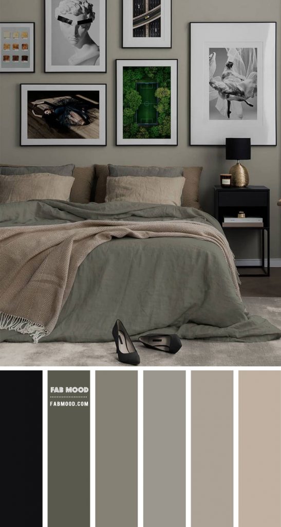 Muted Green Bedroom