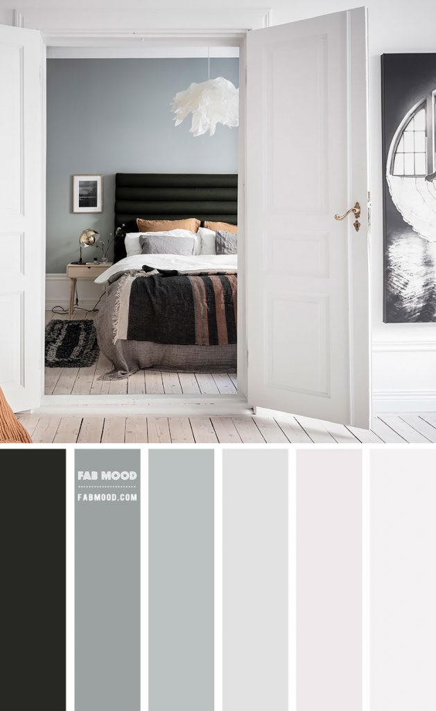 Sage and White Bedroom Color Scheme