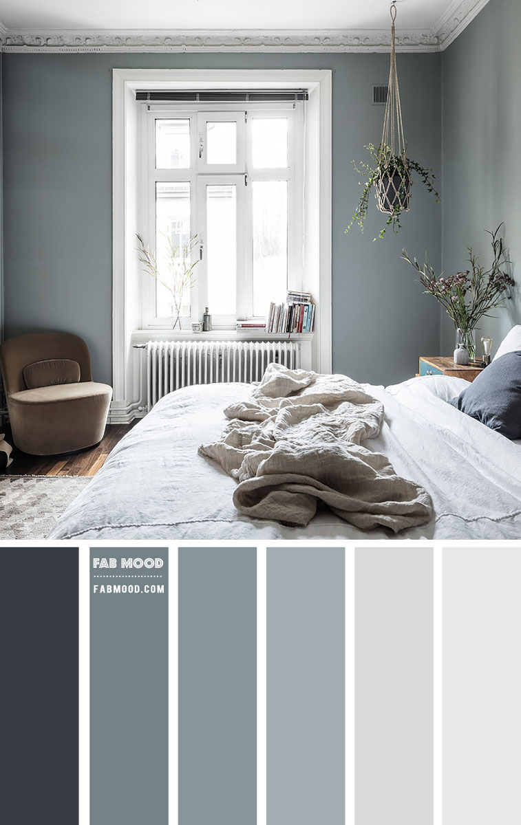 grey color bedroom