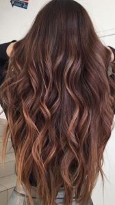 37 Brown Hair Colour Ideas And Hairstyles : Dark chestnut