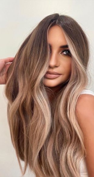 37 Brown Hair Colour Ideas And Hairstyles : Toasted chestnut