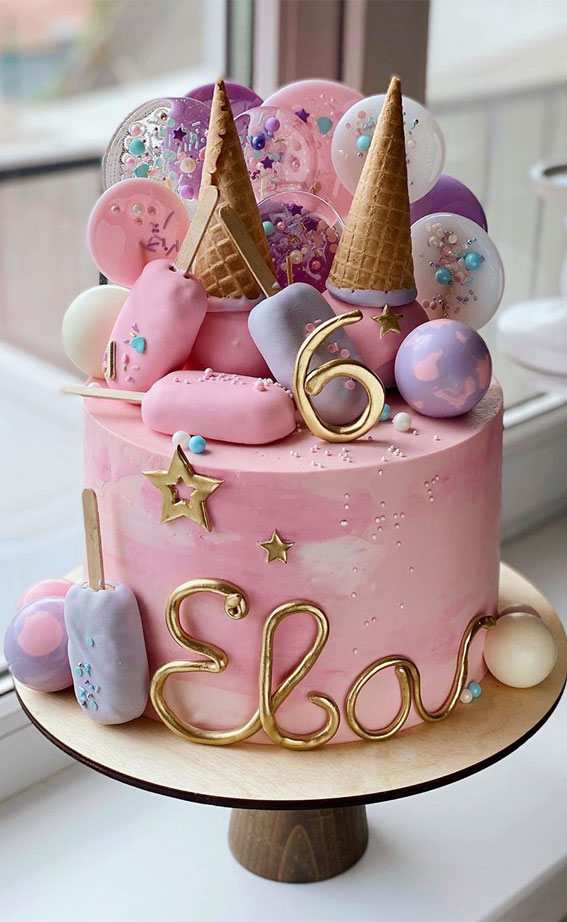 FANCY NANCY BIRTHDAY CAKE | BUTTERCREAM and FONDANT ROSES | Flickr
