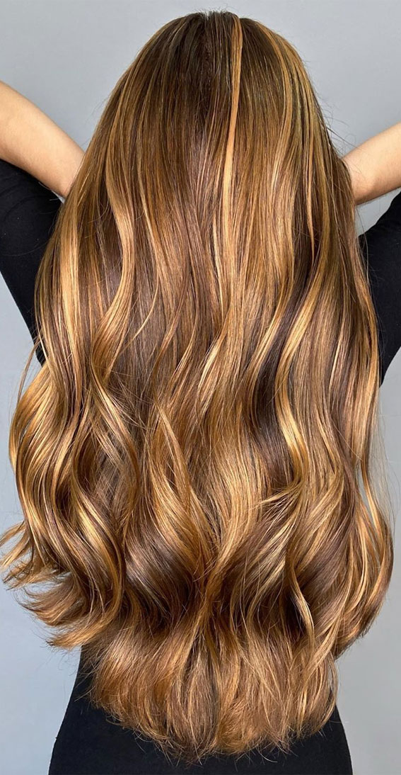 caramel hair color