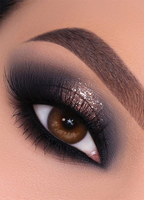 Gorgeous Eyeshadow Looks The Best Eye Makeup Trends – Bronzed Smokey