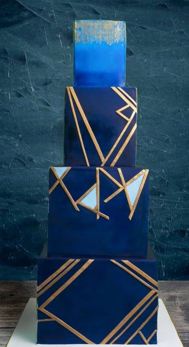 These 50 Jaw Dropping Wedding Cakes Deserve To Be Framed Deep Blue 