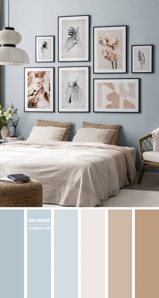 Soft Blue Bedroom Colour Scheme – Bedroom Colour Palette