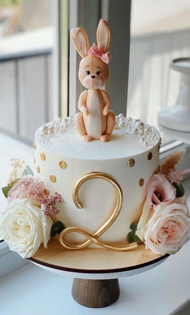 49 Cute Cake Ideas For Your Next Celebration : Cute 2nd birthday cake