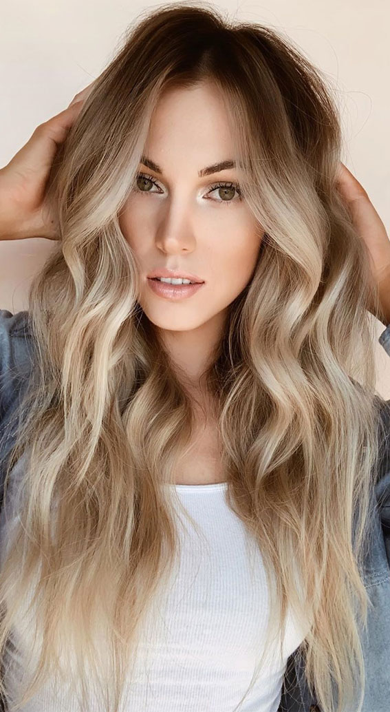 34 Best Blonde Hair Color Ideas For You To Try Blonde : Beautiful dark ...