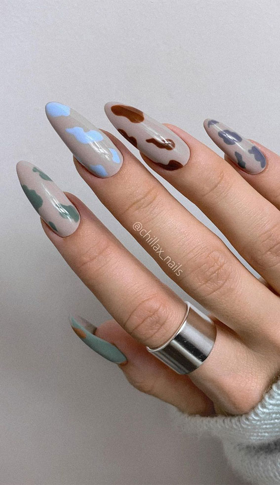 Stylish Nail Art Designs That Pretty From Every Angle : Cow print nails