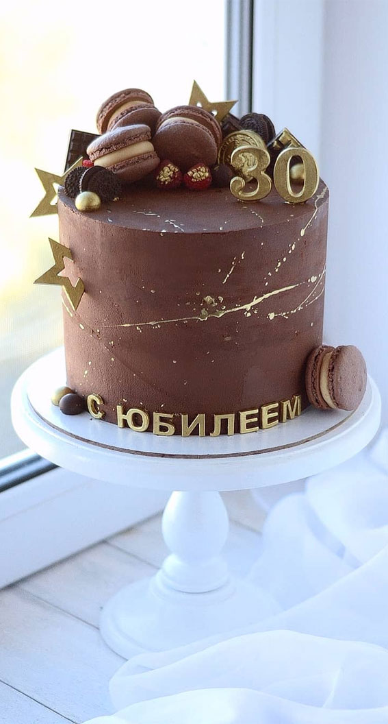 30th Birthday Cake For Boys