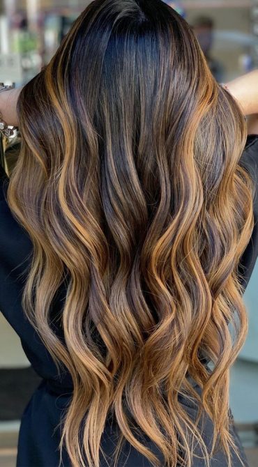 Best Hair Colour Ideas & Styles To Try In 2021 : Golden Brown Hair Colour