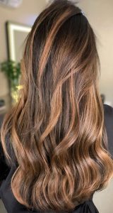 Gorgeous Hair Colour Trends For 2021 : Warm light brown hair colour