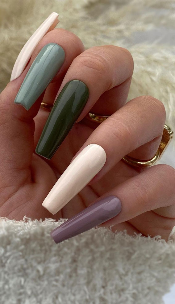 49 Different-Colored Nails & Mismatched Nail Ideas for 2021