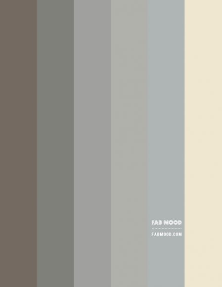 Muted Grey Green Bedroom Colour Scheme with beige and dusty blue