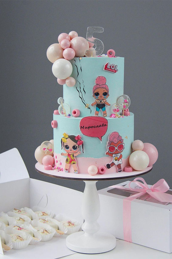 Lol Surprise Dolls Birthday Cake