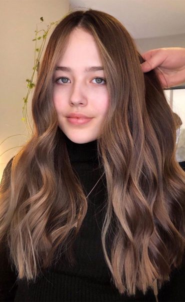 Trendy Brown Hair Colour Ideas for 2021 : Soft Brown Hair Colour