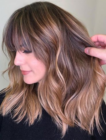 Trendy Brown Hair Colour Ideas For 2021 : Light Chestnut brown tones