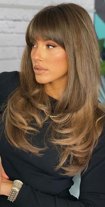 These Are The Best Hair Colour Trends in 2021 : Trendy brunette layered ...