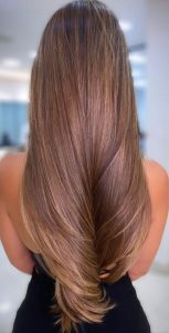 These Are The Best Hair Colour Trends in 2021 : long hair with cinnamon ...