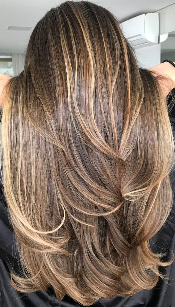 blonde highlights cool hair color ideas