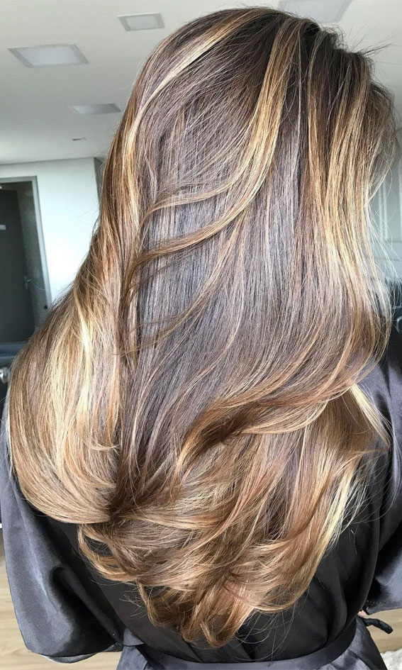 35 Blonde Highlights on Brown Hair Color Ideas - PureWow