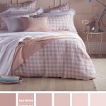 Gingham and Rose Pink Bedroom