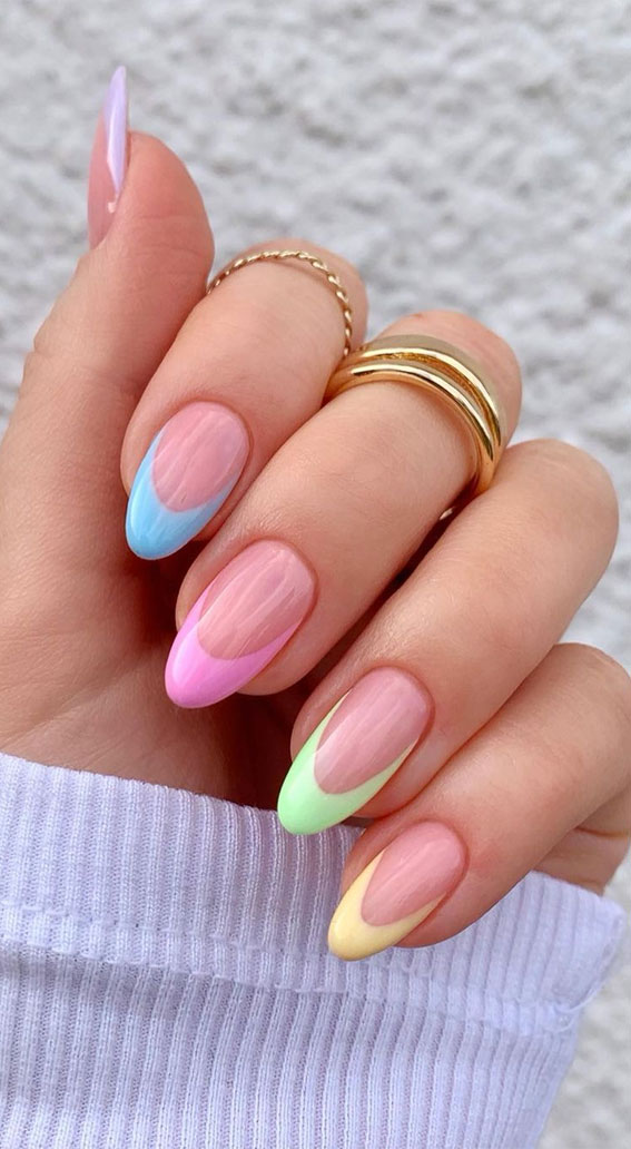 Summer Nail Designs You’ll Probably Want To Wear : Trendy French Tips