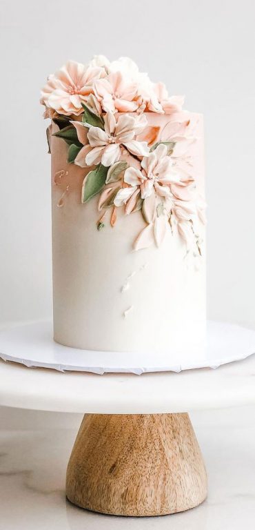 Pretty Cake Decorating Designs We’ve Bookmarked : Cherry blossoms ...