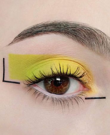 Latest Eye Makeup Trends You Should Try In 2021 : Yellow & Black ...