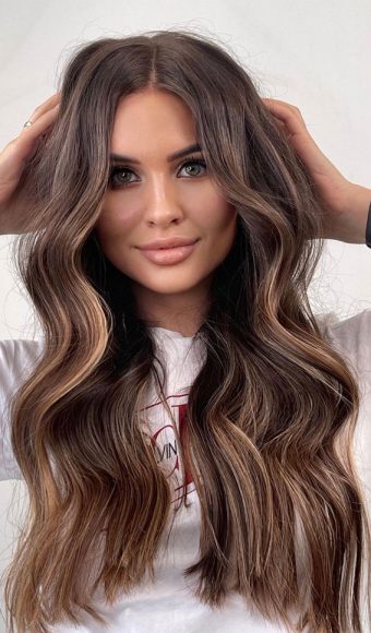 63 Charming hair colour ideas & hairstyles : Balayage Ash brown hair