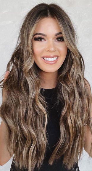 Cute Summer Hair Color Ideas 2021 : Boston Cream Pie & Caramel Brownie