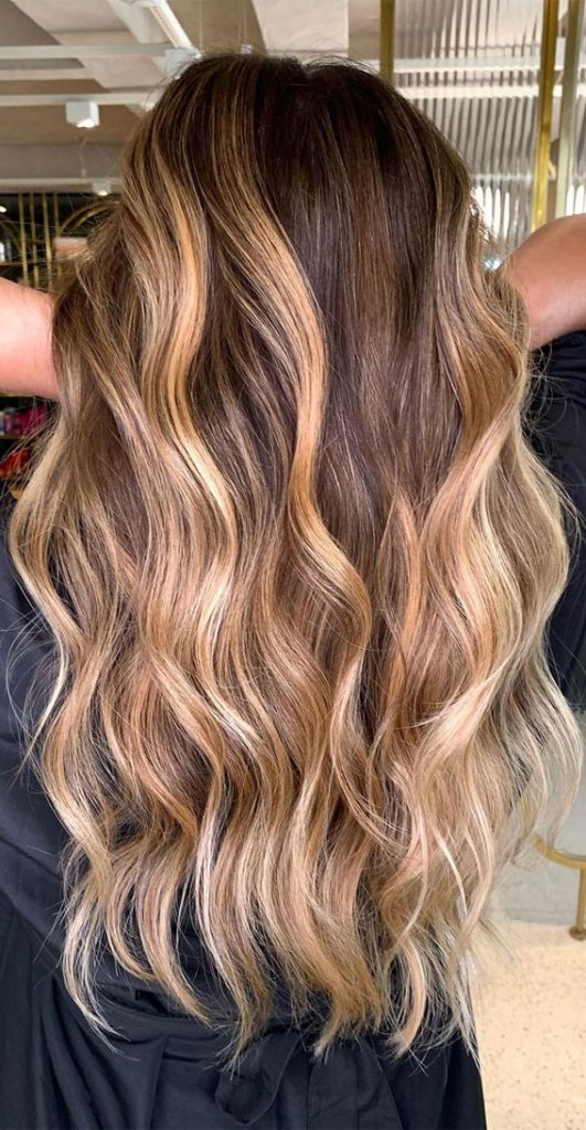 49 Gorgeous Blonde Highlights Ideas You Absolutely Have To Try : Brown 