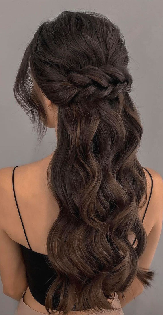 Half Up Half Down Hairstyles For Any Occasion Boho Braid Half Up Volume Hair