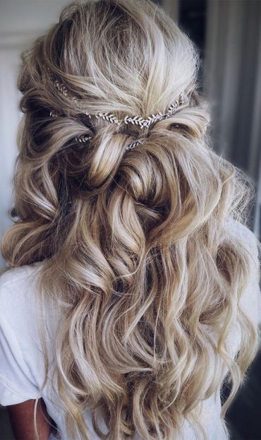 Half Up Half Down Hairstyles For Any Occasion : Braids meet up Vanilla ...