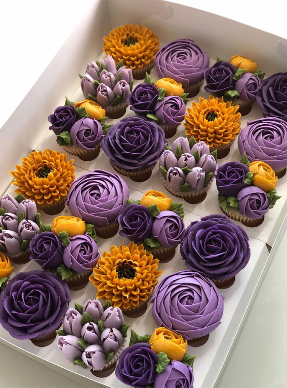 35+ Cute Buttercream Cupcake Decorating Ideas :