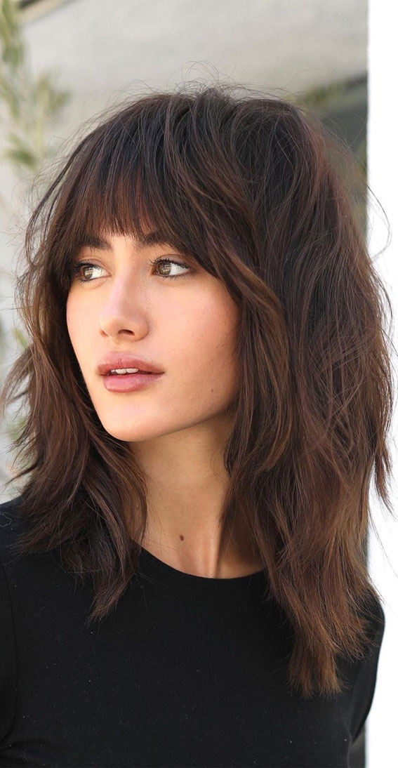20 Incredible Layered Hairstyles with Bangs 2023 Guide  WTYH