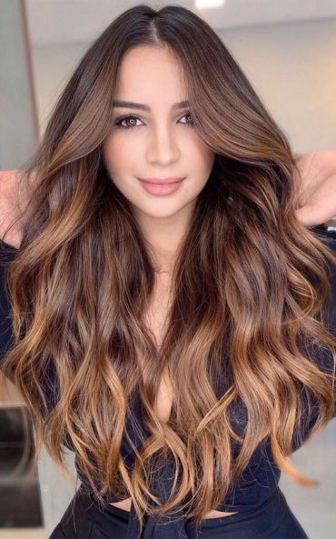 35 Ways To Upgrade Brunette Hair Low Maintenance For Natural Brown